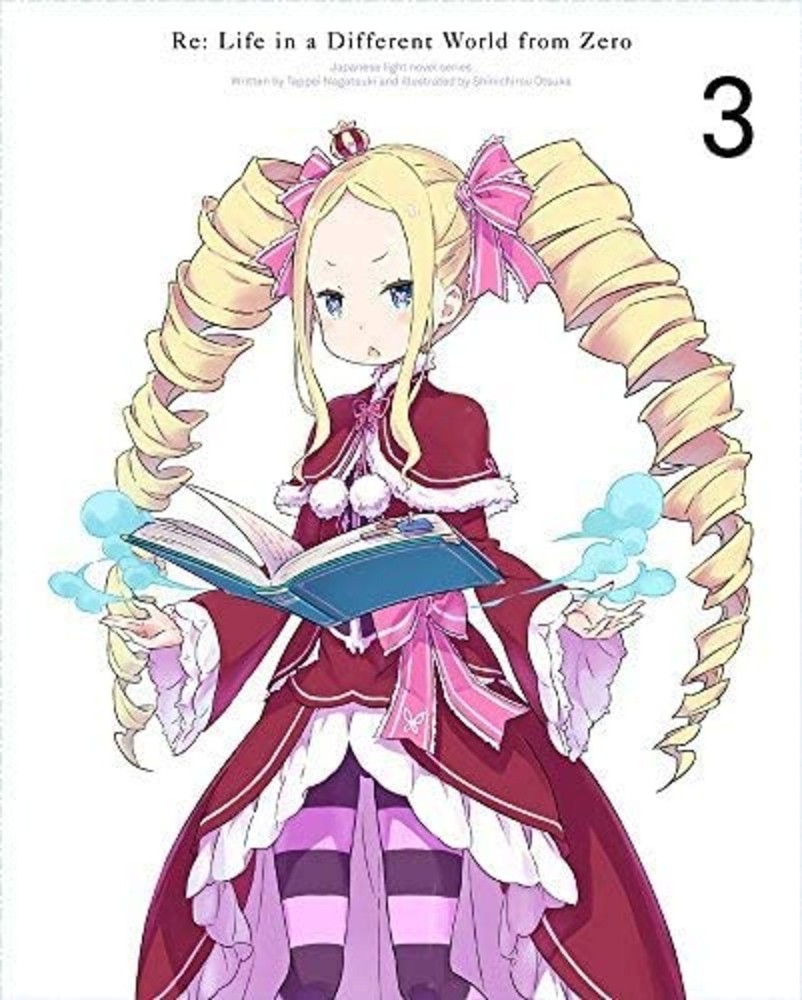 Re: Life in a different world zero Vol.3 Japan Blu-ray