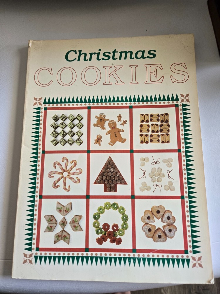 Christmas Cookies Cookbook 1990 Vintage Cookbook
