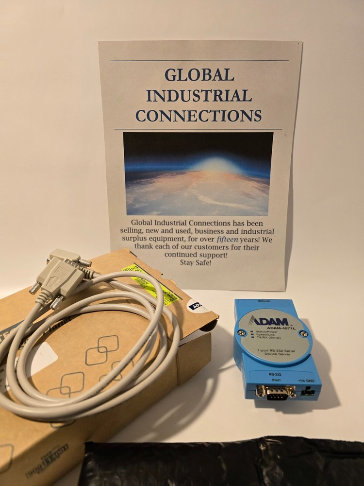 Advantech Adam-4571L Ethernet Module 1 Port RS-232 PN ADAM-4571L-CE