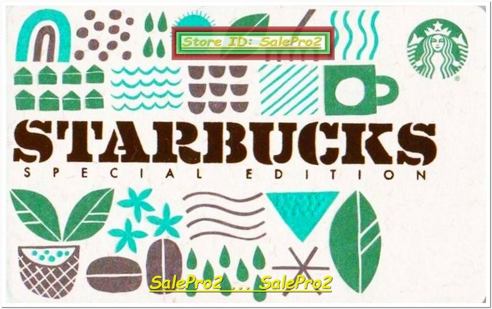 Starbucks 2018 USA Spring Season #6164 Recyclable Collectible Gift Card