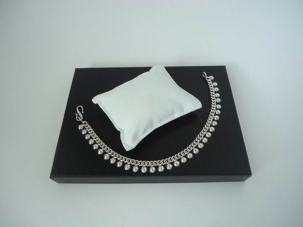 BA Suarti Bali Sterling silver Anklet Ankle Chain Bracelet 10