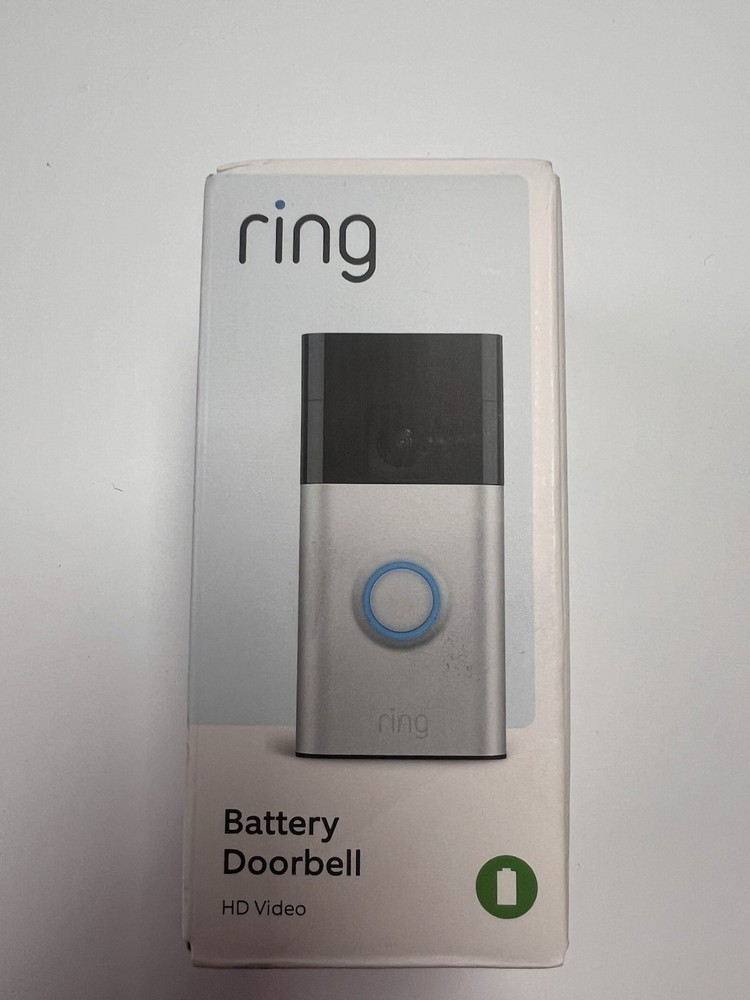New Sealed Ring Battery Doorbell HD - 2024 Smart WiFi Video Doorbell