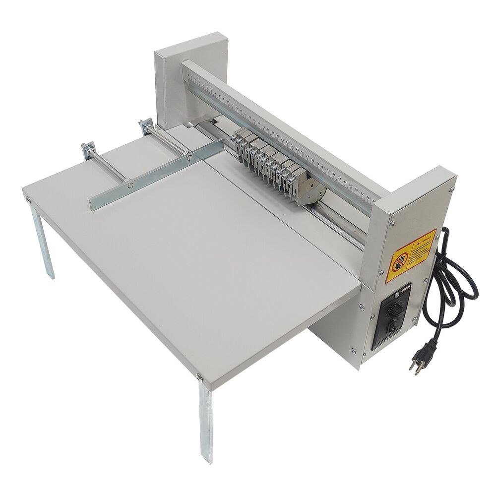 400mm Automatic Electric Sticker Label Adhesive Half-Cut Marking Machine-image