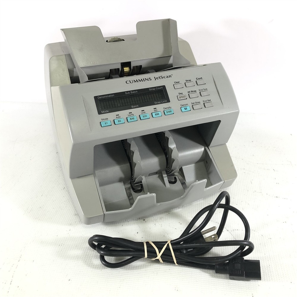 Cummins JetScan 4062 Paper Currency Money Banknote Counter 406-9902-00