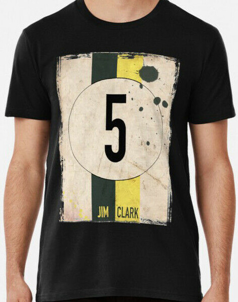 Jim Clark #5 Team Lotus Formula 1 F1 Grand Prix GP Lewis Hamilton Ayrton TShirt