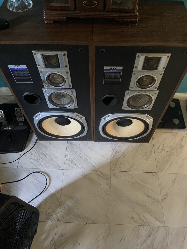 vintage jvc stereo speakers Pickup At Door