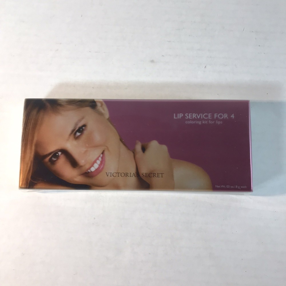 Victorias Secret Lip Service For 4 Coloring Kit For Lips New