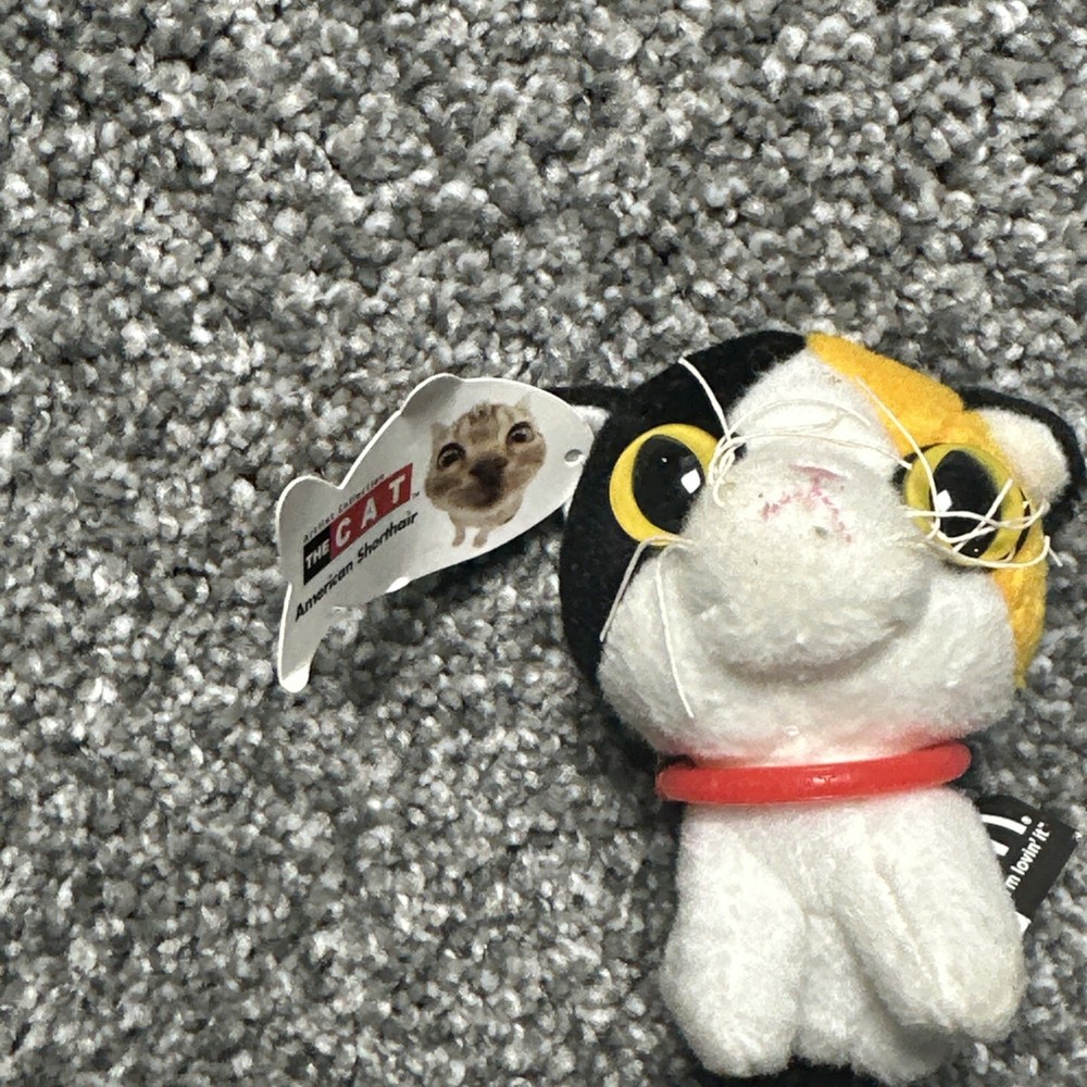 McDonalds The Cat Artist Collection American Shorthair Kitty Calico Plush Toy 3