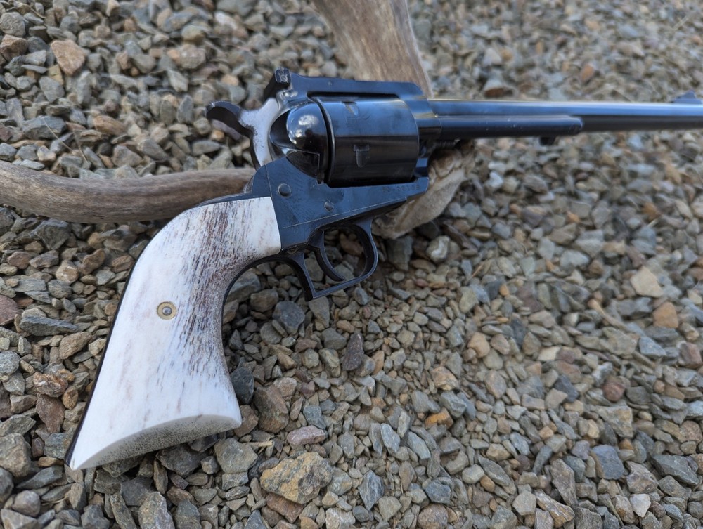 Ruger Super Blackhawk Grips Elk Antler Stag Custom Handmade in USA
