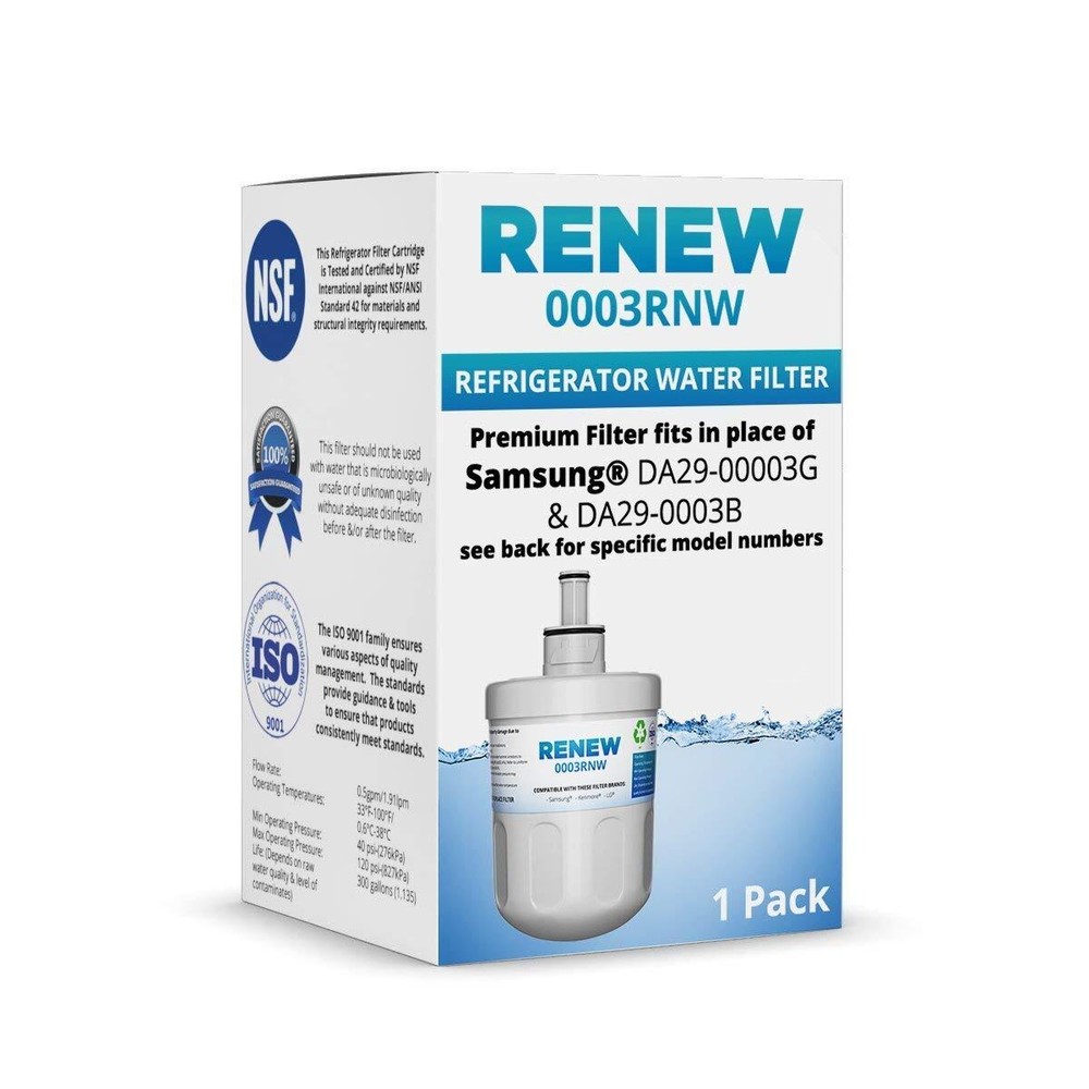 Samsung DA2900003 Premium Water Filter Replacement for Refrigerators