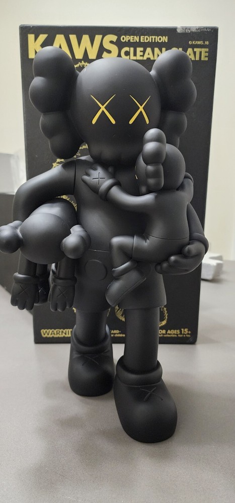 KAWS Clean Slate Black, 2018 Vinyl