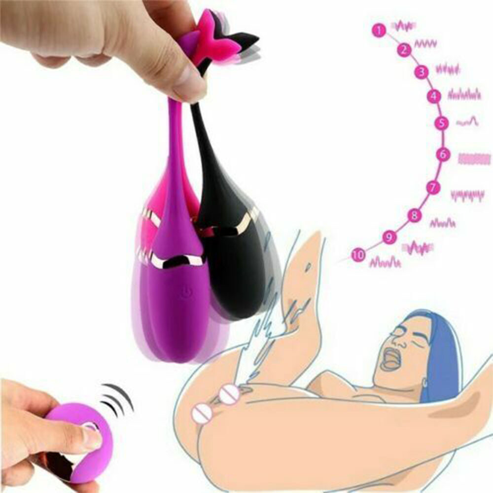 Remote-Control-Vibrating-Egg-Bullet-Vibrator-Ball-G-spot-Massager Sex-Toys-Women