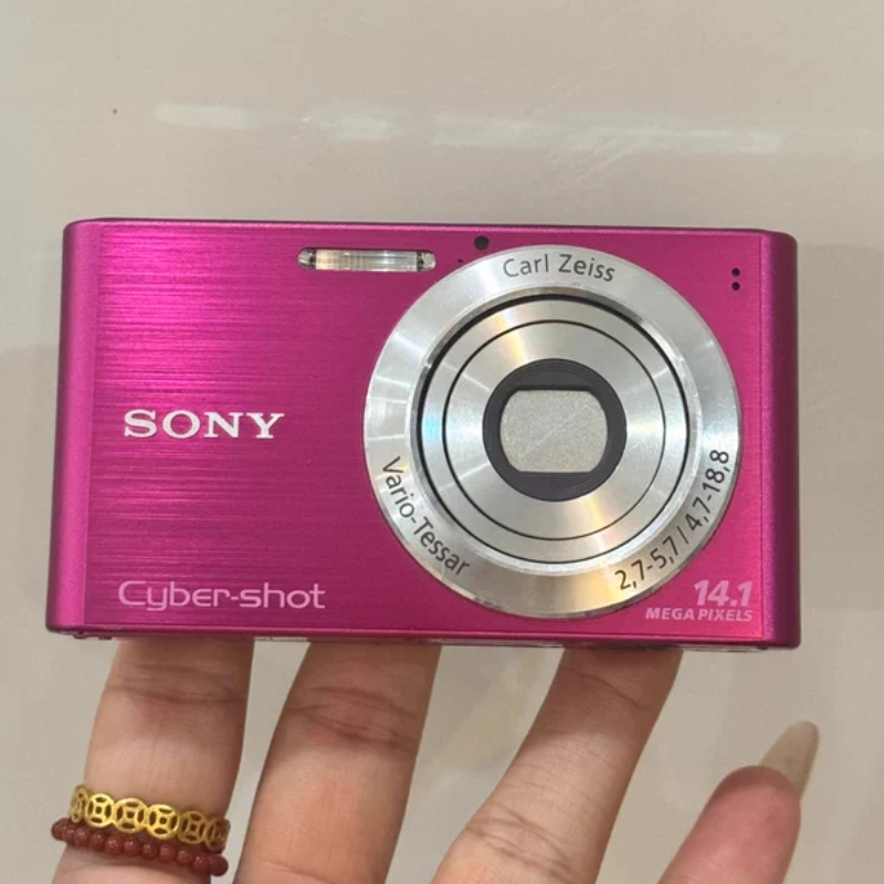 SONY DSC-W320 Digital Camera Pink Cyber-shot 14.1 MP 3.0x Zoom English