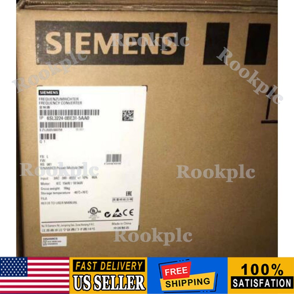 New Siemens G120 PM240 Power Module 6SL3224-0BE31-5AA0 6SL3 224-0BE31-5AA0