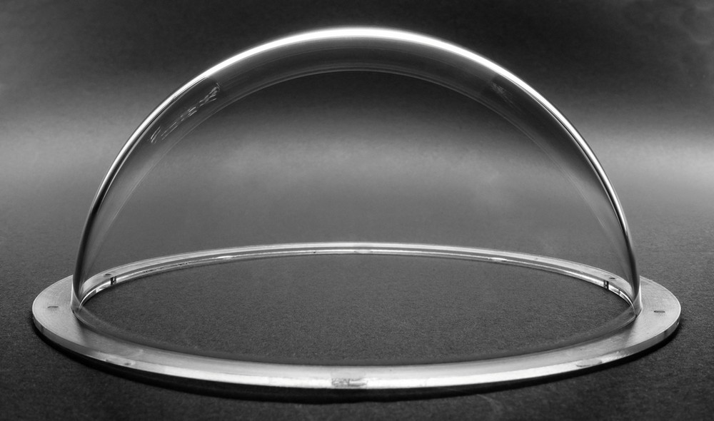 5 Inch Acrylic Indoor / Outdoor CCTV Replacement Clear Camera Dome Housing