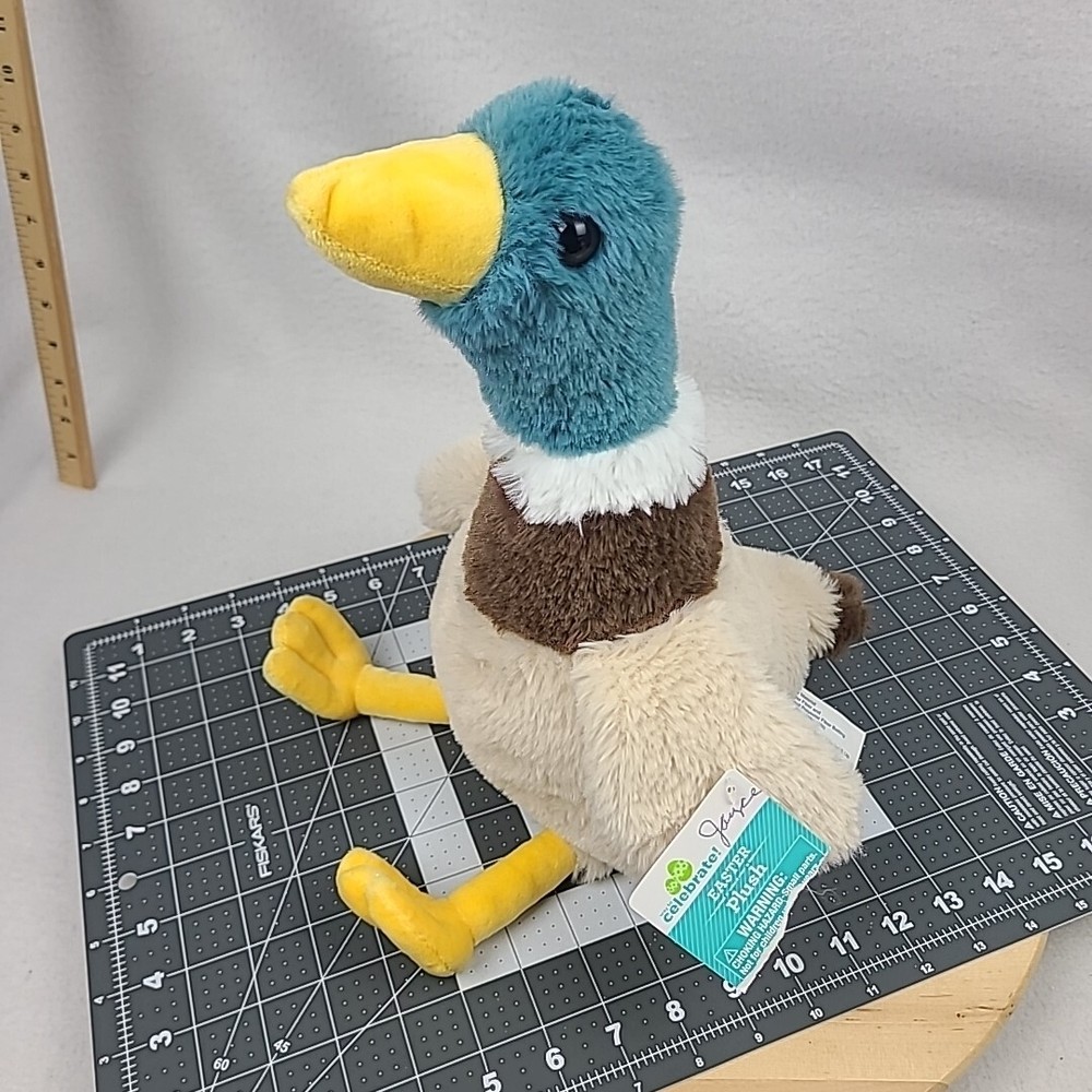 Walmart Sitting Mallard Duck Plush Stuffed Animal Toy 13