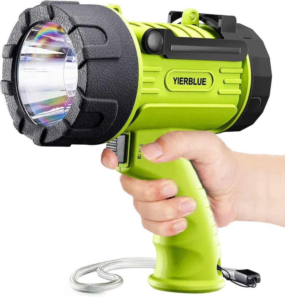 Multi-Function 1000,000 Lumen Flashlight with Power Bank & Floating Design