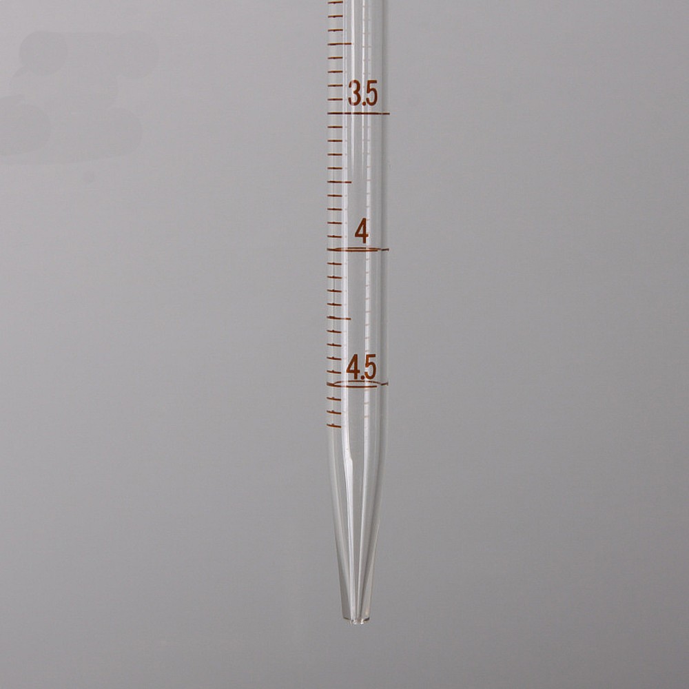 2pcs 50ml Clear Glass Pipette Lab Dropper Pipet With Scale Line Tool+ Free ball