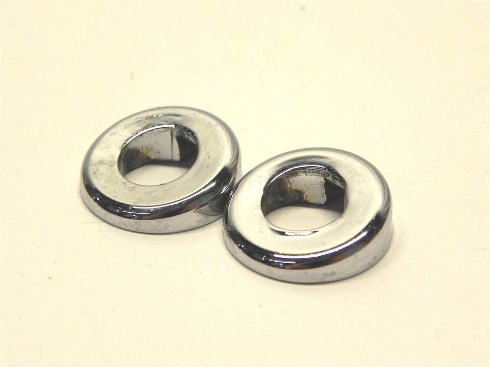 Vintage NORS 1941-1948 Ford Wiper Pivot Shaft Bezels 11A-17515 Pair