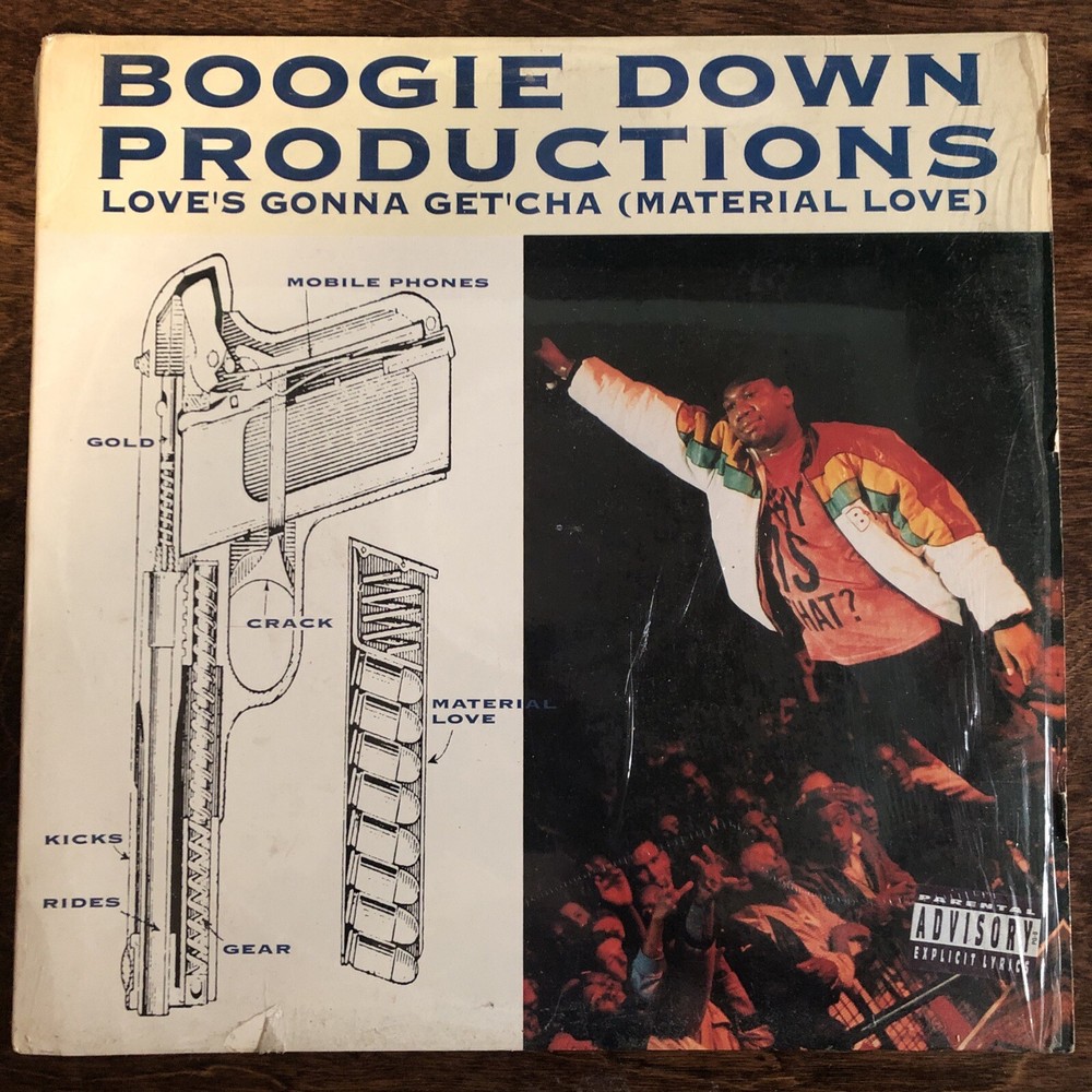 Boogie Down Productions Love's Gonna Get'cha Vinyl LP - Buy Now!! 👀-image