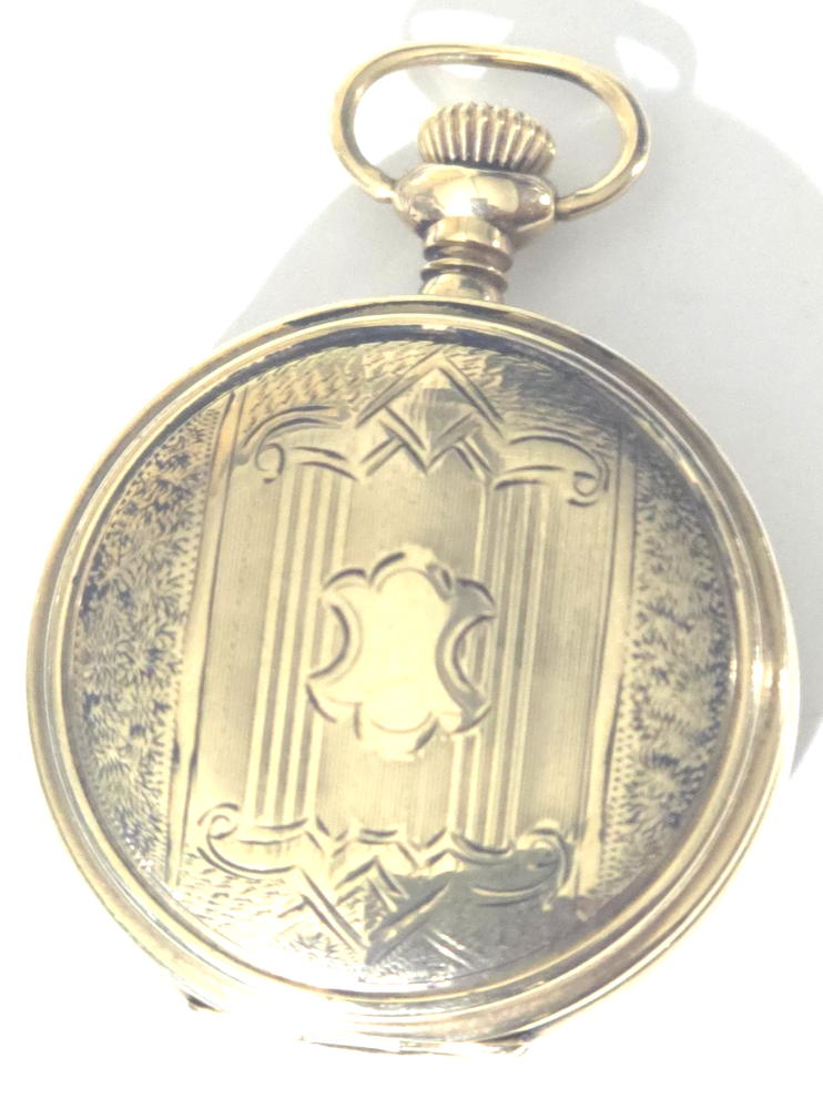 Antique Rockford Pocket watch 14k gold filled Hunter case Running C1900 15 jewel