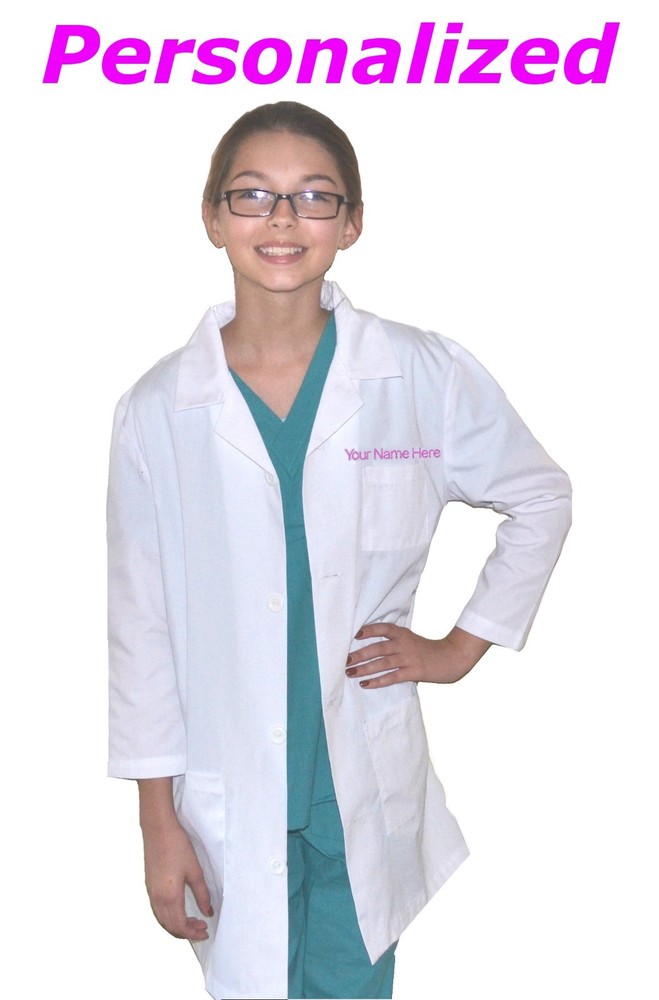 Personalized Kids Lab Coat for Aspiring Doctors and Nurses-image