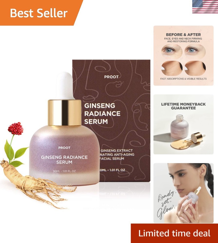 Rejuvenating Korean Ginseng Serum with WGF Complex-3 for All Skin Types