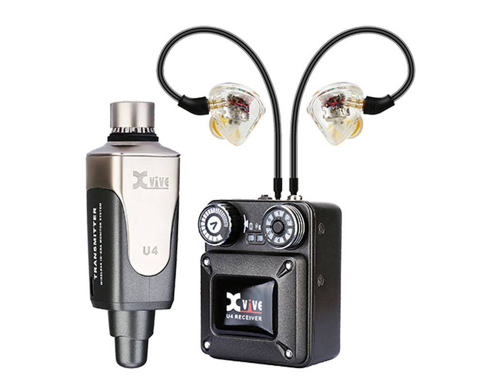 Xvive U4T9 Wireless In-Ear Monitor System w/T9 In-Ears - Open Box