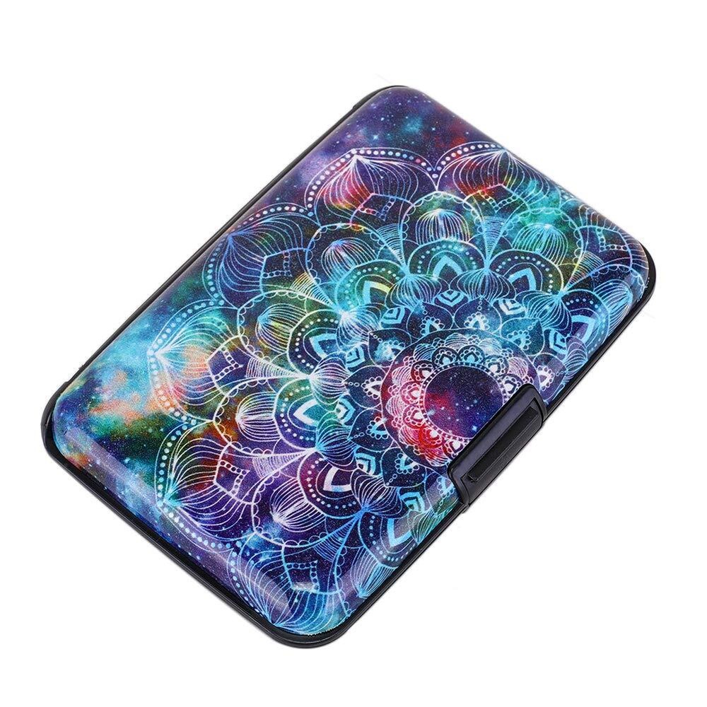 Mini RFID Aluminum Wallet Credit Cards Holder Business Card Case Metal ID Cas...