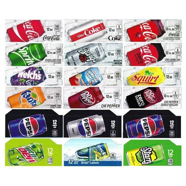 (18) COKE OR SODA VENDING MACHINE 12oz 