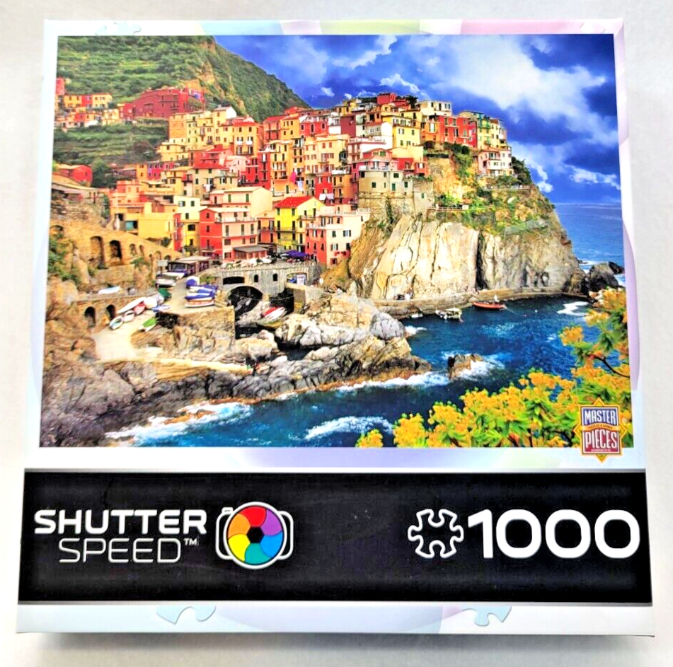 Masterpieces Cinque Terre Freesurf 1000 pc Jigsaw Puzzle 26.75