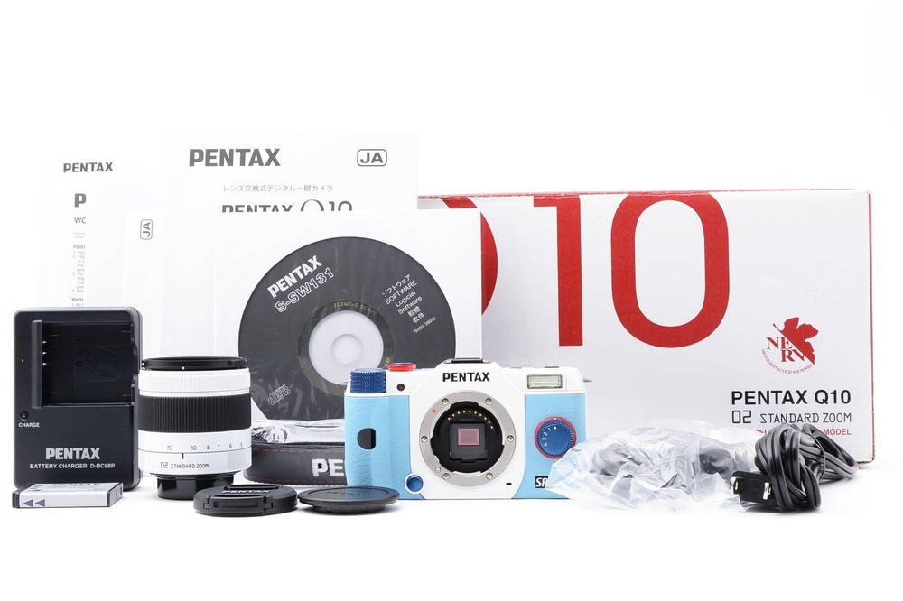 [MINT] PENTAX Q10 EVANGELION TYPE 00 REI 02 STANDARD ZOOM Lens Kit w/Box #741
