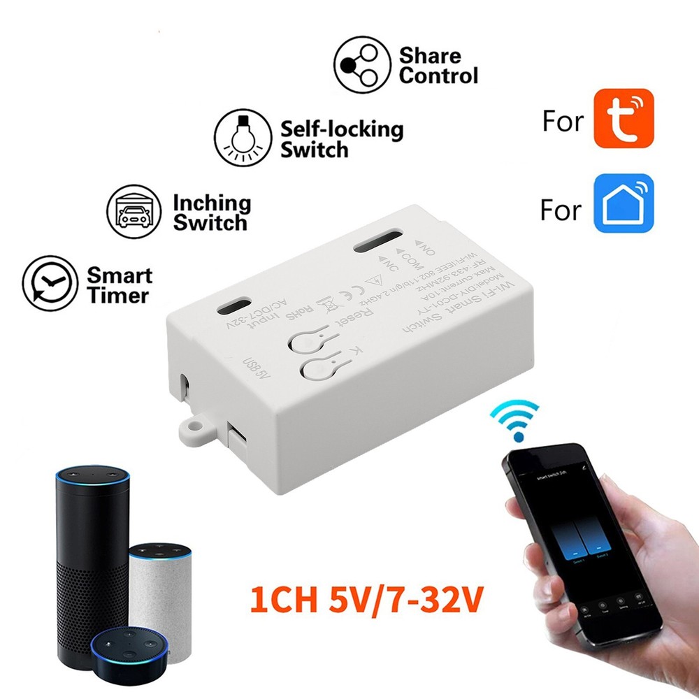 Remote Control Module for Smart Home Devices Compatible with For Tuya App