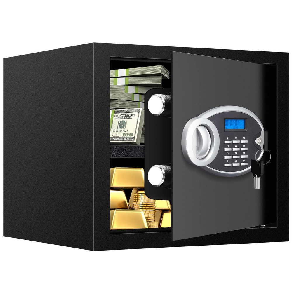 1.6 CuFt Fireproof Digital Safe for Home Security & Anti-Theft Protection  