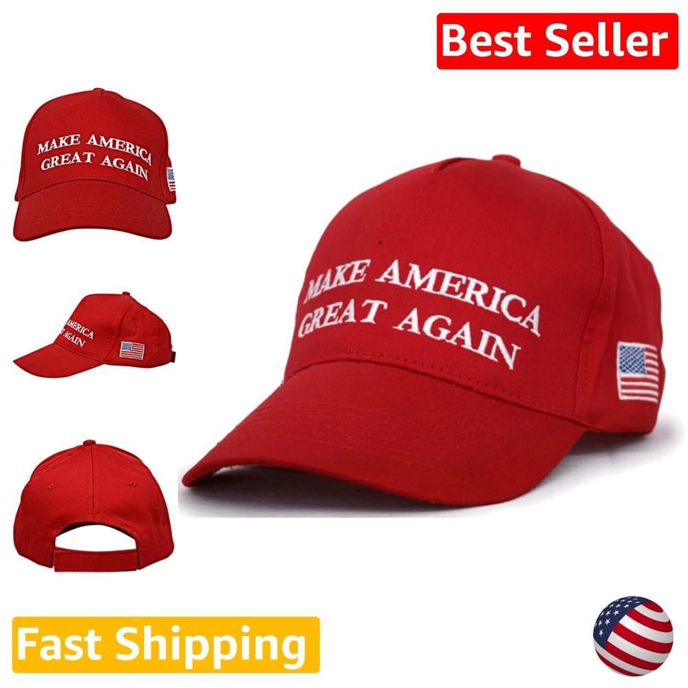 Breathable Cotton Trump 2024 Baseball Cap with Wide Brim for Sun Protection