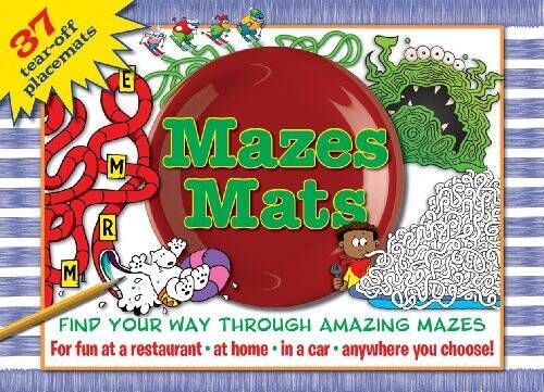 Mazes Mats for Kids - Perfect Paperback - VERY GOOD