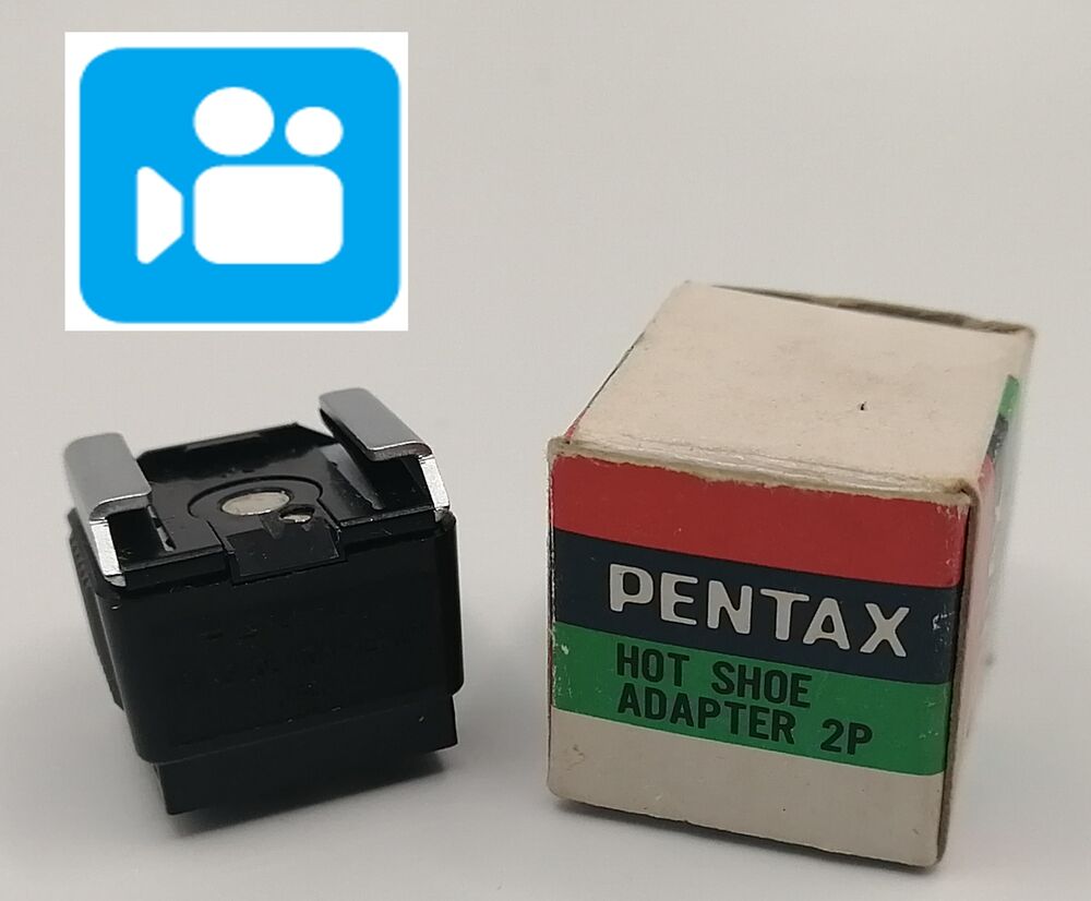 🎦VIDEO👀[Near MINT] Pentax Universal Hot Shoe Adapter 2P From JAPAN