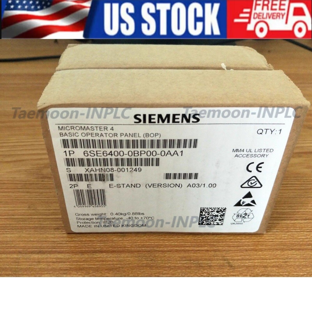 1pc Siemens 6SE6 400-0BP00-0AA1 6SE6400-0BP00-0AA1 Basic Operator Panel