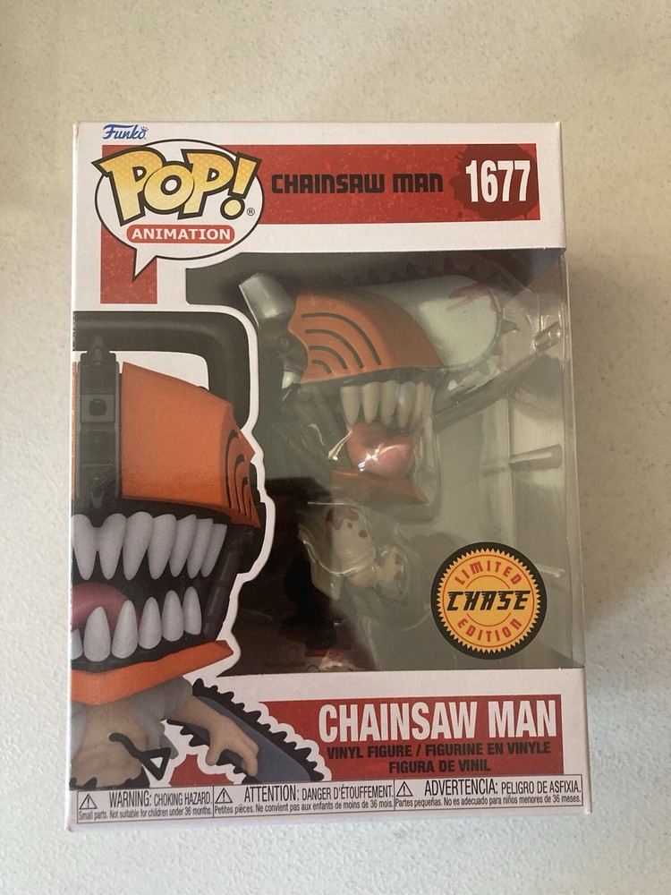 Funko Pop! Chainsaw Man Limited Edition Chase Vinyl Figure #1677 FAST Shipping!