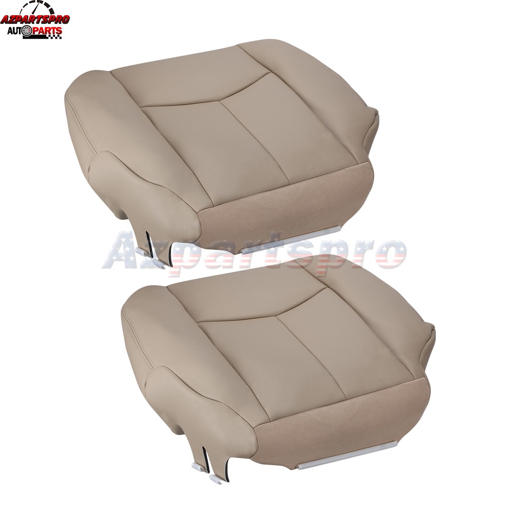 For 2003 2004 2005 2006 Chevy Silverado GMC Sierra Bottom Seat Cover Tan