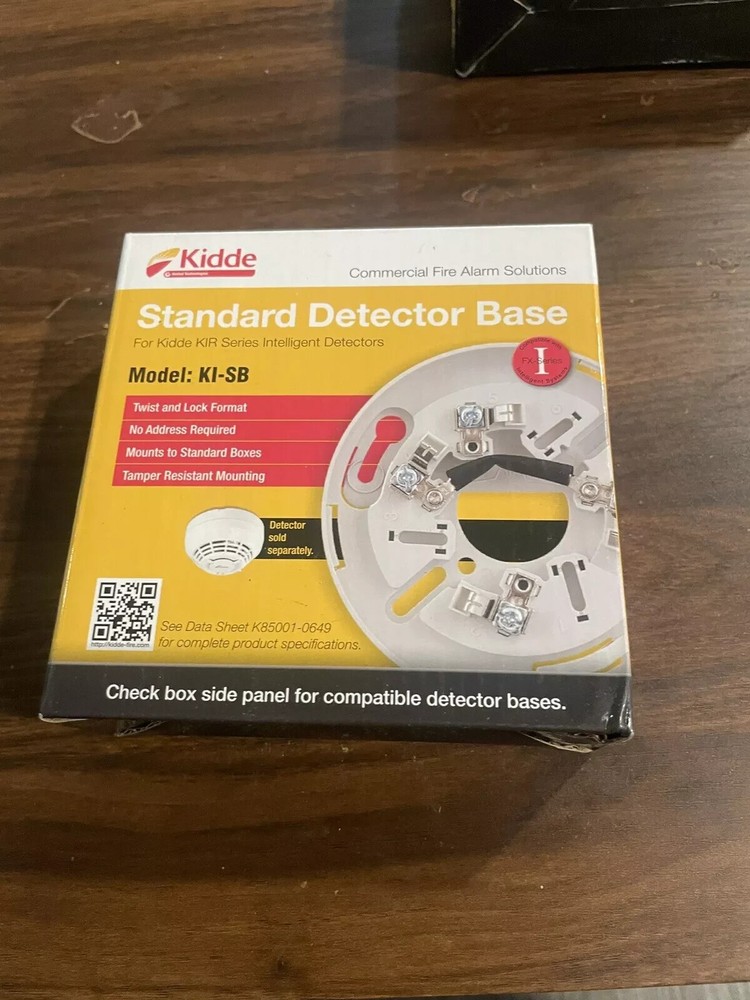 KIDDE KI-SB - STANDARD DETECTOR MOUNTING BASE NEW