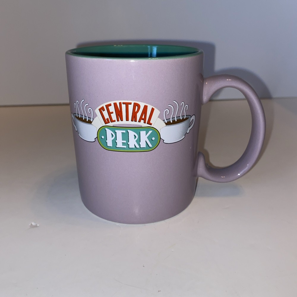 Friends Central Perk Coffee Mug Ceramic in Lavender Green by ZAK