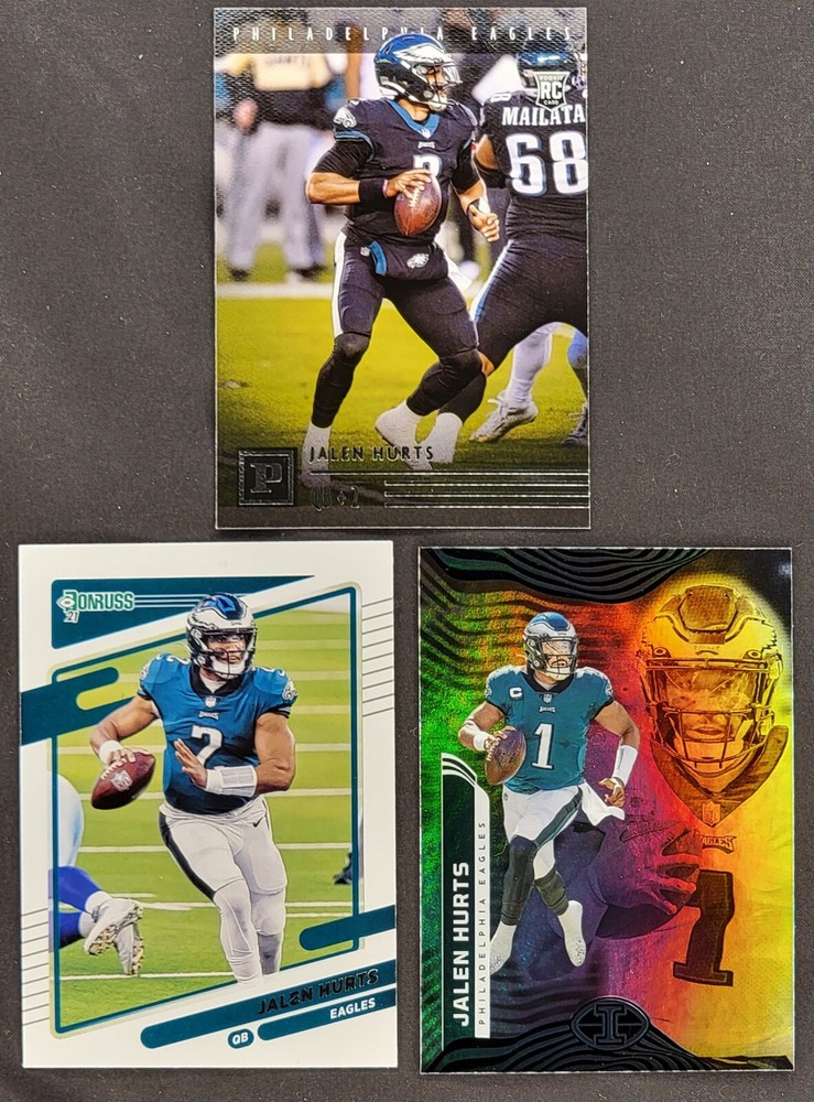 2020 Panini Chronicles Jalen Hurts Rookie + 2021 2022 Eagles MVP? 🦅📈🔥
