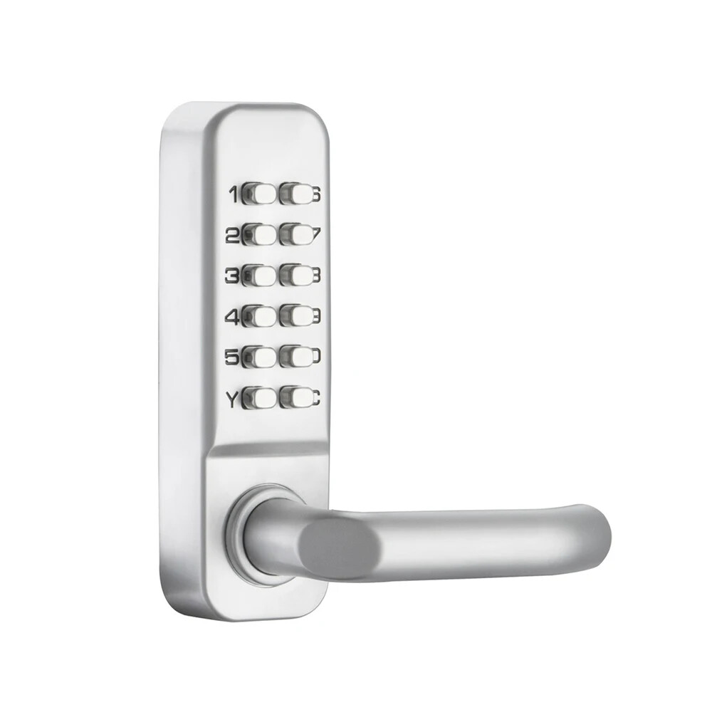 Mechanical Password Single Latch Lock No Need Power For Wooden Metal Door Used-image