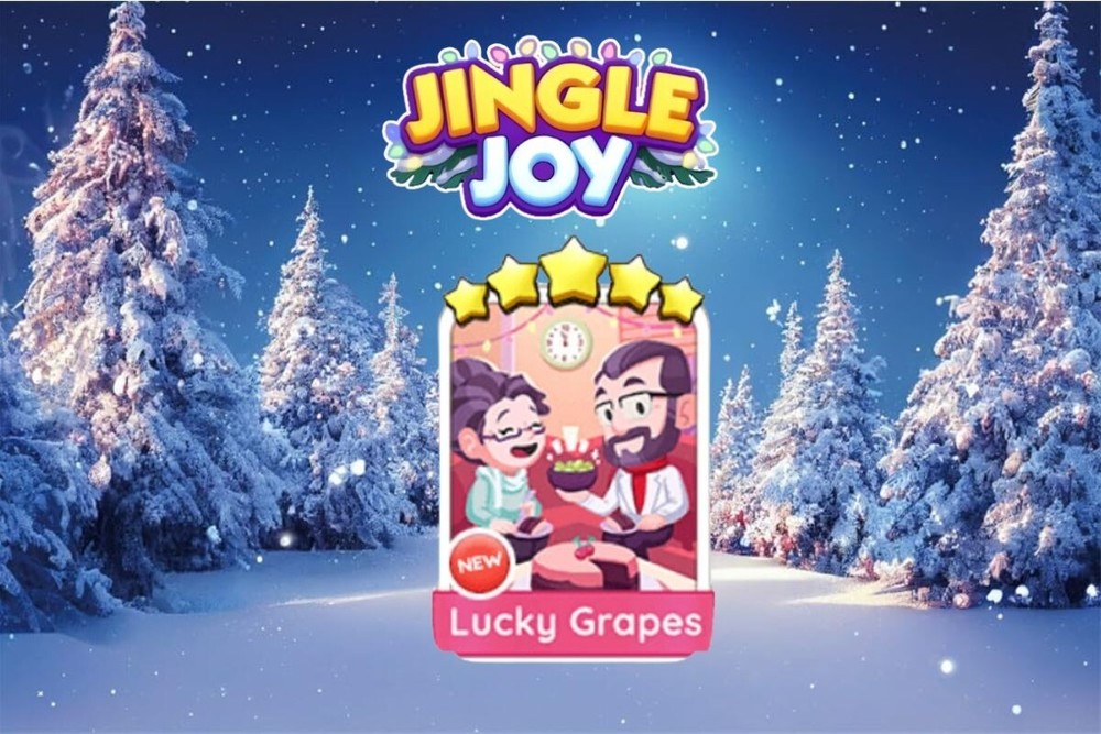 Monopoly GO! 5 Star sticker - Lucky Grapes🎶 Fast Delivery 🎶