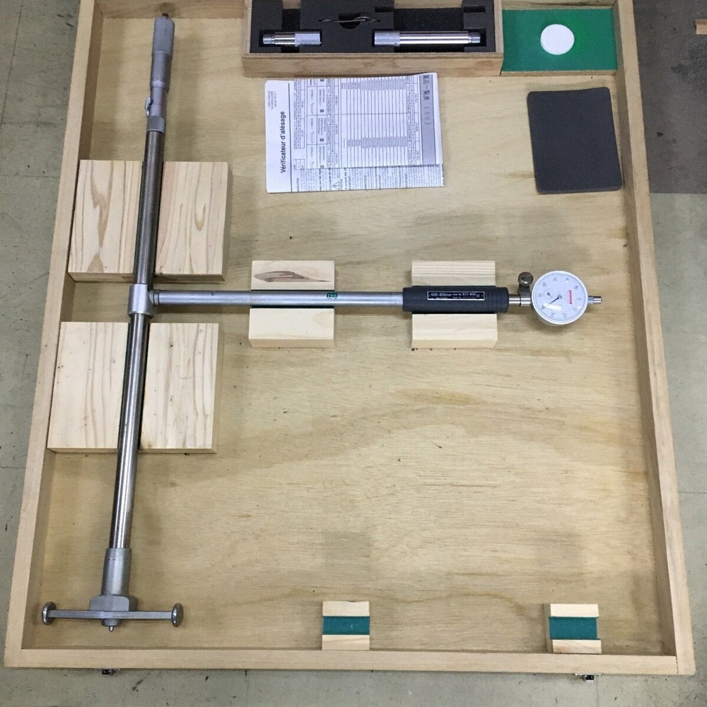 Mitutoyo used large cylinder gauge 600-800mm range with dial indicator