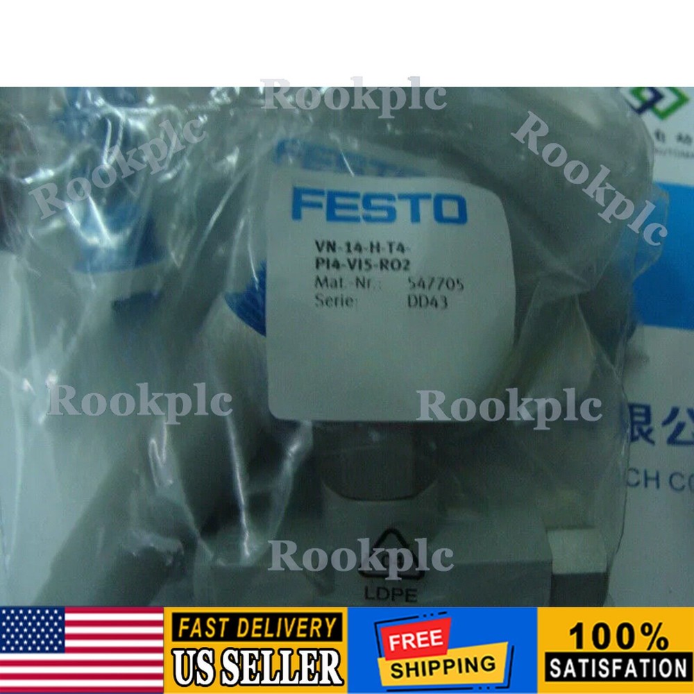 New Festo 547705 VN-14-H-T4-PI4-VI5-RO2 Vacuum Generator