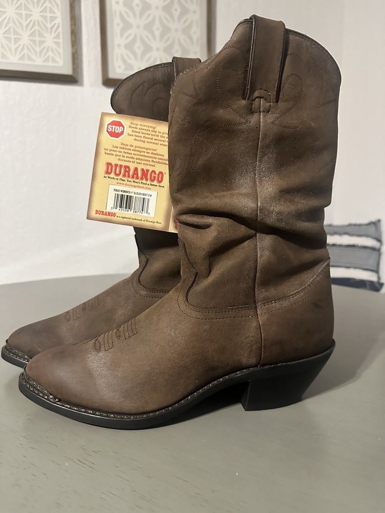 Women’s Durango Boots-Size 9 M   New, Never Worn   Slouch Boot 11”