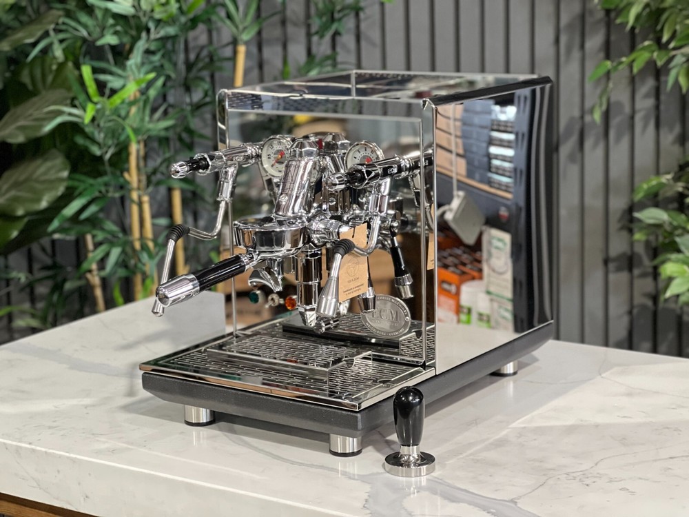 ECM SYNCHRONIKA 1 GROUP ESPRESSO COFFEE MACHINE BRAND NEW STAINLESS BARISTA HOME