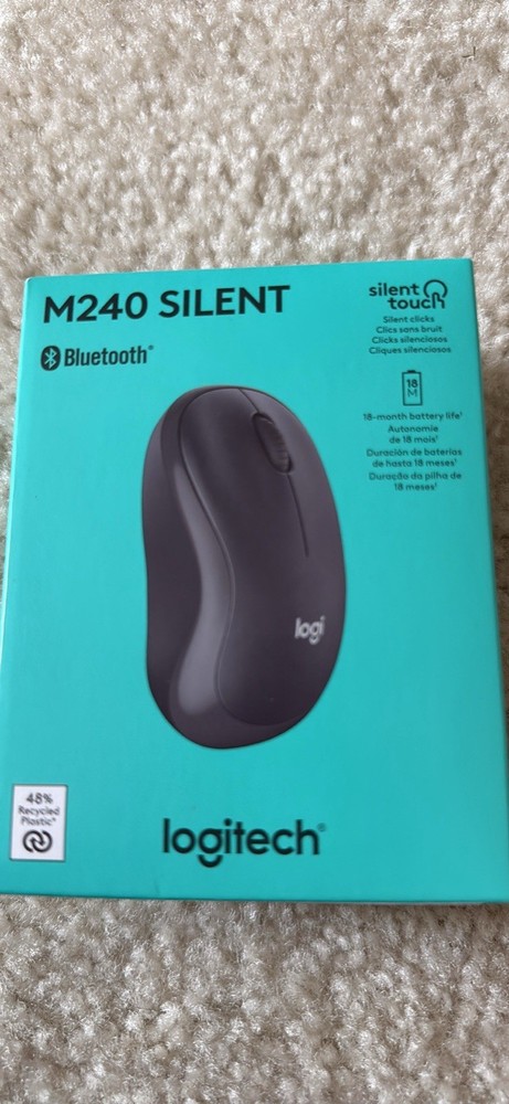 Logitech M240 Silent Wireless Bluetooth Mouse - Great Deal Buy Now-image